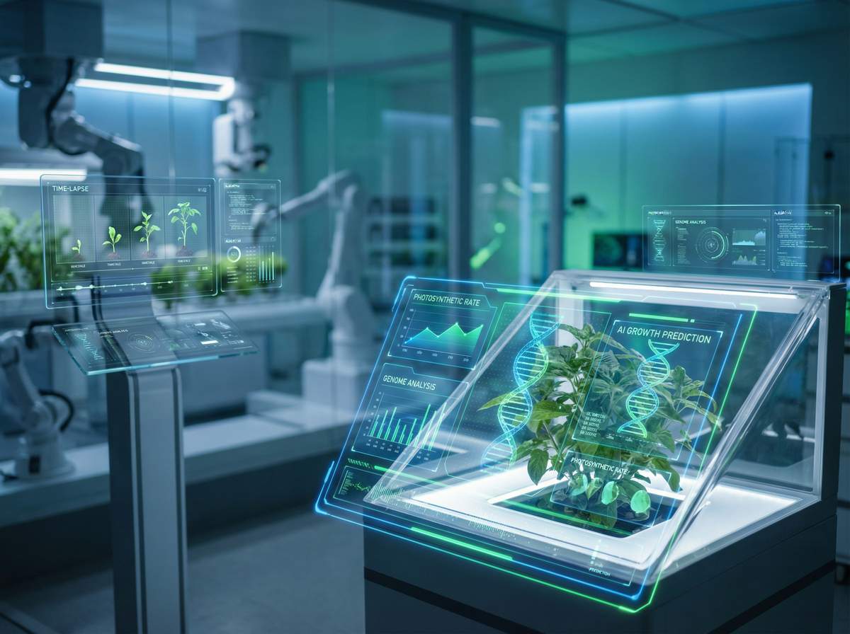 少女萝莉AI植物视频